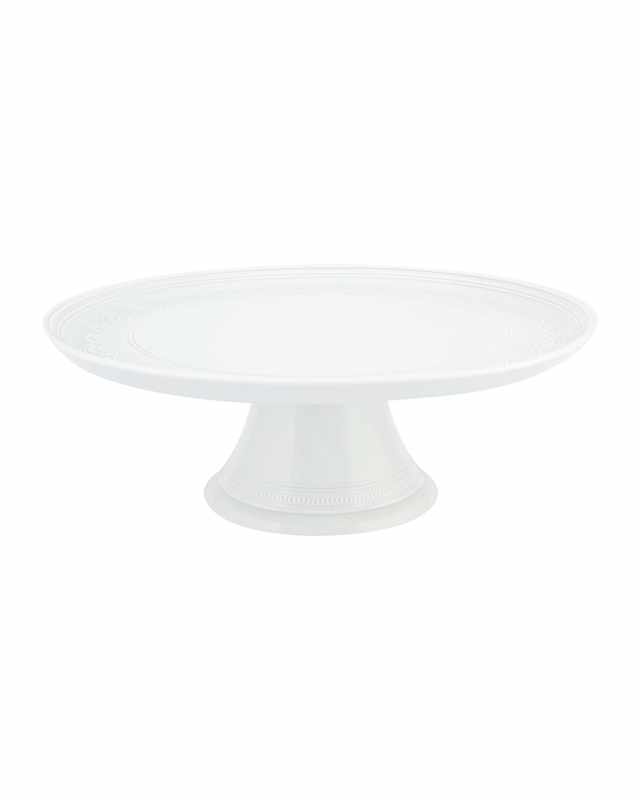 Ornament Footed Cake Plate